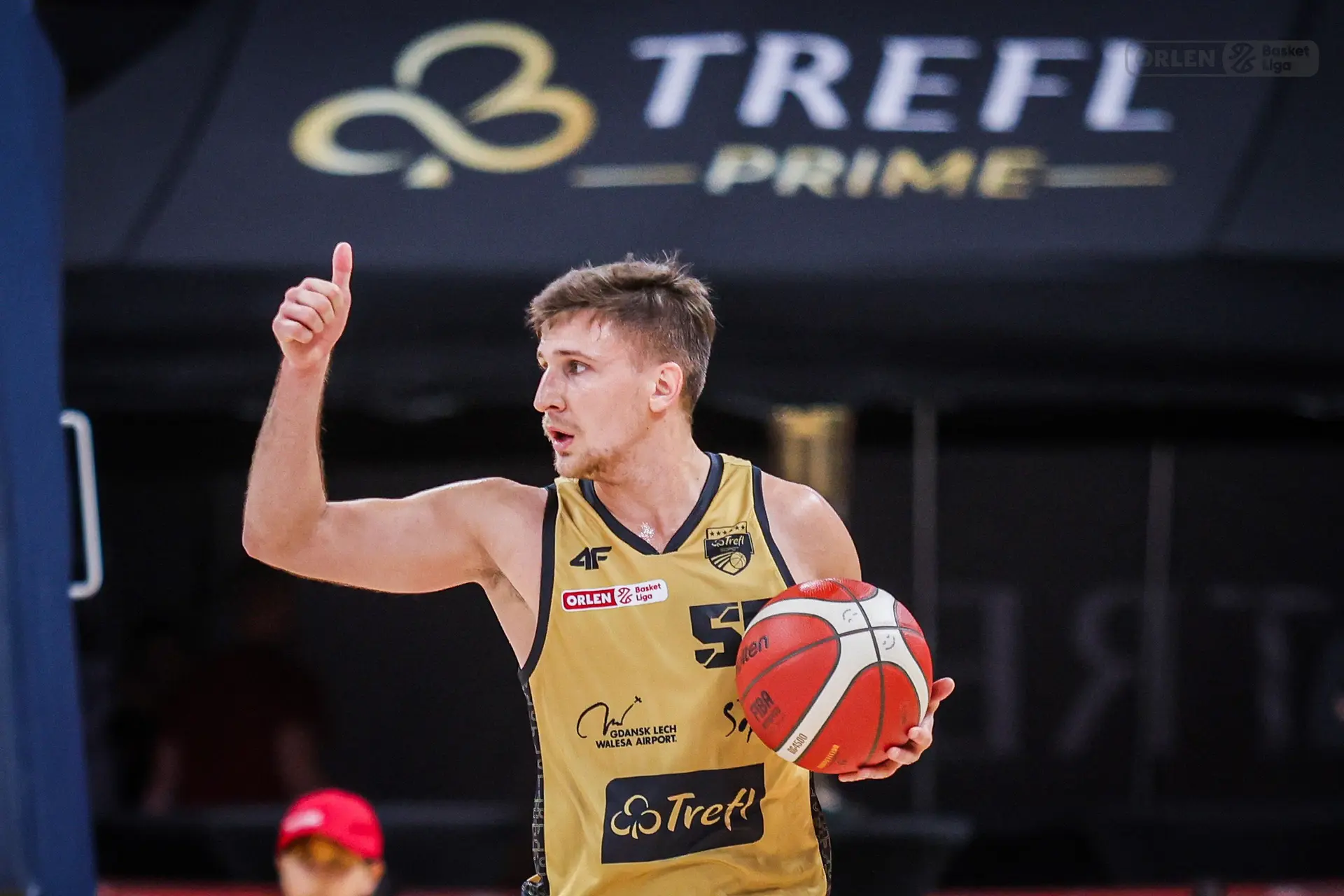 Jakub Schenk (Trefl Sopot) Fot: Andrzej Romański/plk.pl