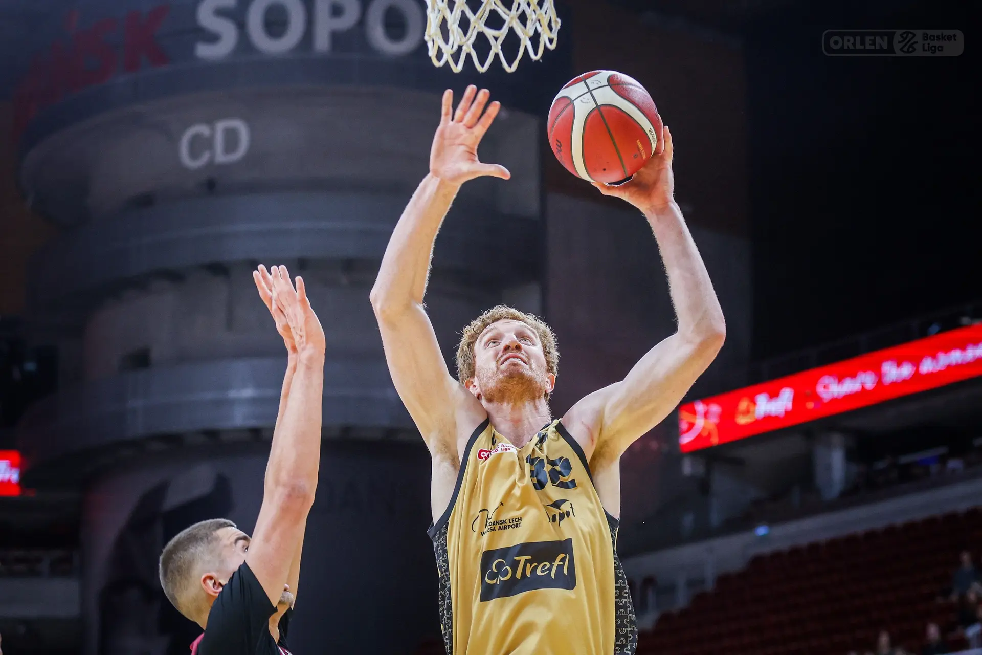 Geoffrey Groselle(Trefl) Fot:Andrzej Romański/plk.pl