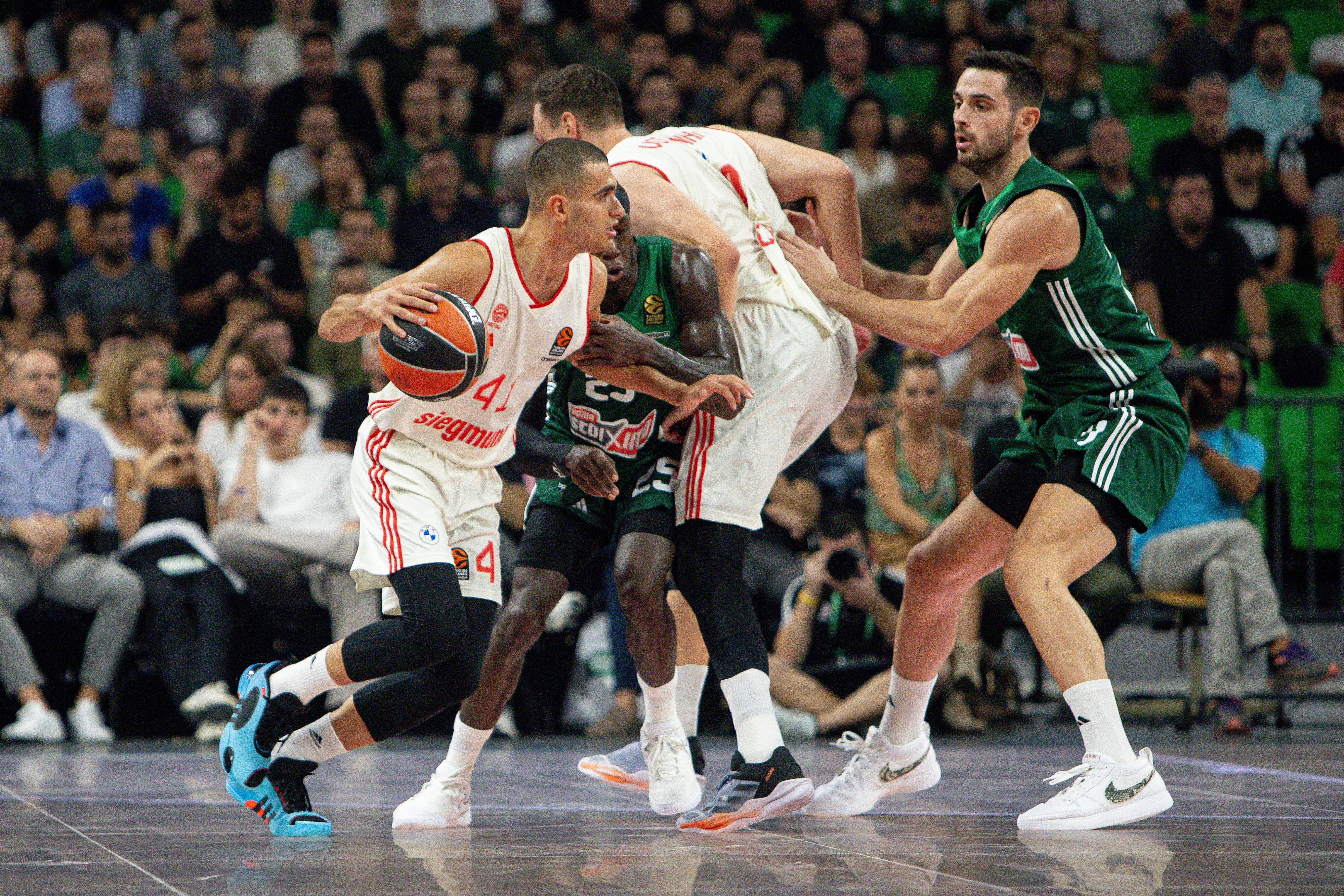 Panathinaikos Ateny nie do zatrzymania - efektowna wygrana nad Bayernem Monachium