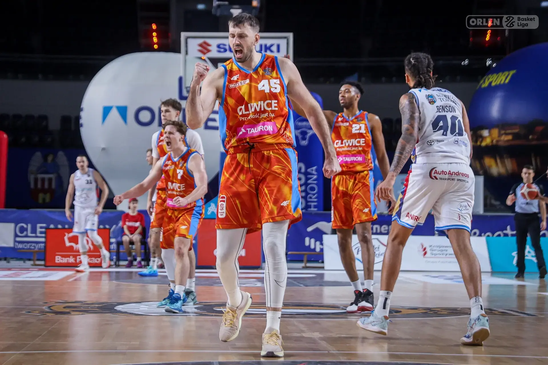 Zimny prysznic dla Trefla - GTK Gliwice wygrywa i zapewnia sobie utrzymanie